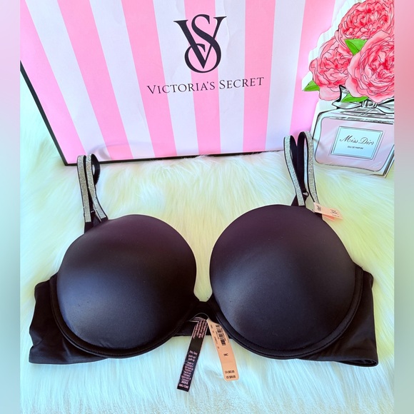 Victoria's Secret Black Bra 38C - Picture 1 of 6